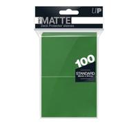 Ultra Pro-074427845179 Green Abysse Pro-Matte Protectores de baraja de Cartas, 100 en Total, (6,6 x 9,1 cm), Color Verde, único (ULP84517)