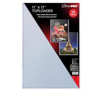 Ultra Pro 11 "x 17" Toploader 10 ct