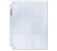 Ultra Pro 15 páginas de Bolsillo x 100. Ideal para Cigarrillos y Tarjetas de Tabaco.