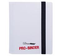 Ultra Pro-2-pocket (100). 2-Pocket Pro Binder in White (E-85306)