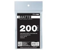 Ultra PRO - 200 protectores de baraja transparentes PRO-Matte estándar, protege y almacena tarjetas coleccionables, tarjetas deportivas, tarjetas MTG, D&D, tamaño para adaptarse a tarjetas de tamaño