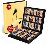 Ultra Pro - 2025 Pikachu Edition 9 Pocket Portfolio, Holds up to 180 Pokémon Cards or Standard Size Cards, 10 High Clarity Pages, Collectors Portfolio