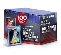 Ultra Pro 3 x 4 Pulgadas Transparentes para Tarjetas coleccionables (Incluye Cargadores Superiores y 100 Fundas), Niños, Multi-Coloured, 3x4