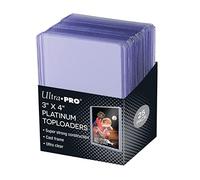 Ultra Pro 3" X 4" Ultra Clear Platinum Toploader 25ct for Pokemon, MTG, Baseball, Basketball, Football and Other Trading Deck Cards or Board Games Card Storage