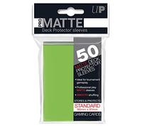 50 Ultra Pro Pro-Matte Lime Green Deck Protector Sleeves - Light Mat - Non-Glare - Magic