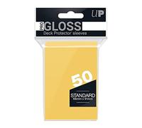 Ultra Pro 50 Protectores para Juego de Naipes D12 (Amarillo)