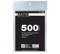 Ultra PRO - 500 protectores de baraja estándar de color blanco PRO-Matte para proteger y almacenar coleccionables, deportes, MTG, tamaños de tarjetas D&D, acabado mate de alta claridad