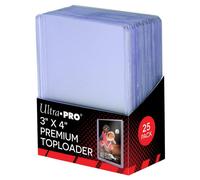 Ultra Pro Top Loader Premium 3"x4" Ultra Claro Paquete 25 811457