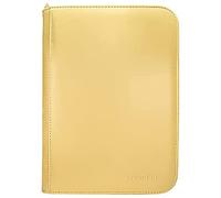 Ultra Pro 7442715897 Vivid - Carpeta profesional con 4 bolsillos con cremallera, color amarillo