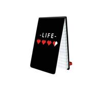 Ultra Pro 8-Bit Hearts 60-Page Life Pad Notebook Score Counter