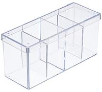 Ultra Pro 81163 - Caja de Tarjetas 4 Compartimiento Clear [Importado de Alemania]
