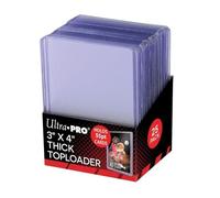 Ultra Pro Topload 3 x 4 pulgadas - Thicker Cards 55pt - 25 unidades