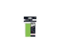 50 Ultra Pro Pro-Matte Lime Green Deck Protector Sleeves - Light Mat - Non-Glare - Magic