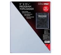 Ultra Pro 9" X 11-1/2" cargador de programa 10ct