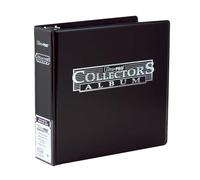 Ultra Pro-81406 Disney Álbum 3 Anillas Collector, Liso, Color Negro (81406D)