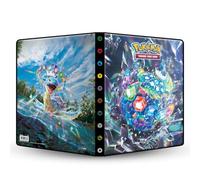 Ultra Pro - Álbum de recortes de Pokémon - 14 páginas - 22.5 x 29.5 cm - Escarlata Y Violeta - Forma Estelar Terapagos & Stellarform Lapras