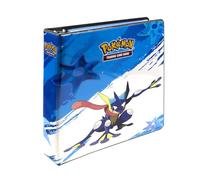 Ultra PRO - Álbum Greninja de 5 cm para Pokémon, organizador de tarjetas de juego intercambiables, almacenamiento de accesorios, baja fricción, sin PVC, sin ácidos, solución de carpeta de protección