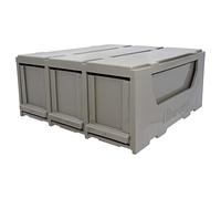 Ultra Pro - Almacenamiento: organizador de 3 cajones - Protege tus tarjetas de juego, tarjetas deportivas o tarjetas coleccionables, el cajón de almacenamiento premium permite la mejor organización