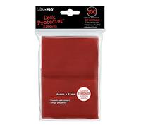 Ultra Pro- Protectores de Cubierta, Color Rojo, 66 mm x 91 mm (82694)