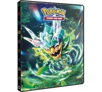 Ultra Pro - Asmodee - Pokémon - Carlata y Morado Mascarada Crepuscular (EV06): Cuaderno de tarjetas Pokémon - Capacidad: 252 cartas - Juegos de mesa - Accesorio para tarjetas coleccionables