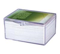 Ultra pro caja de almacenamiento de 100 tarjetas con bisagras (100/caj