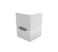 Ultra pro - caja de cubierta de cubo satinado, color blanco ártico