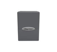 Ultra Pro - Caja de cubierta de cubo satinado - Gris humo (Importación USA)