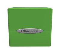 Ultra Pro - Caja de cubierta de cubo satinado - Verde lima Lim (Importación USA)