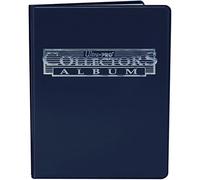 Ultra Pro Carpeta de 4 bolsillos: azul cobalto de coleccionista