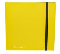 Ultra PRO - Carpeta Eclipse Pro de 12 bolsillos amarillo limón (Importación USA)