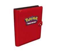 Ultra PRO - Carpeta roja de alta calidad para Pokémon, elegante y segura para coleccionistas de Pokémon, elegante solución de almacenamiento
