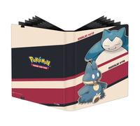 Ultra PRO, Carpeta PRO de 9 bolsillos Pokémon Snorlax & Munchlax, Protege tarjetas coleccionables, Bolsillos de carga lateral, 12.2 x 9.84 x 0.79 pulgadas, Azul, 360 tarjetas