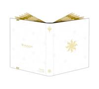 Ultra PRO - Carpeta profesional Mana 8 de 9 bolsillos - Plains for Magic: The Gathering, sostiene y protege 360 tarjetas de tamaño estándar, edición coleccionista, carpeta de bolsillo segura de cuero