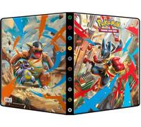 Ultra Pro - Cartera de 9 bolsillos - Carmesí y morado: Mega-Desarrollo | Álbum de cartas coleccionables para hasta 180 tarjetas | Accesorios oficiales para tarjetas coleccionables