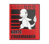 Ultra PRO - Charmander - Álbum de 2 pulgadas para Pokémon | Álbum de tarjetas coleccionables de Pokémon, organizador de tarjetas Charmander de 2 pulgadas, organizador oficial de regalo para fanáticos
