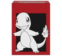 Ultra Pro - Charmander Full View Deck Box para Pokémon | TCG Storage Full View tapa autoblocante con capacidad para 75 tarjetas de doble manga compatible con divisor de barajas organizador de tarjetas