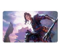 Ultra Pro - Commander Series #2: Allied - Alfombra de juego cosida Yuriko para Magic: The Gathering, accesorio de superficie de juego personalizado para juegos de cartas