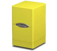 Ultra Pro DECKBOX Satin Tower C6 - Juego de cartas (amarillo brillante)