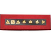 Ultra Pro - Dungeons & Dragons - 7RPG Heavy Metal Dice - 50th Anniversary