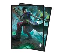 Ultra PRO MTG Duskmourn - Fundas protectoras de cubierta de 100 unidades Commander Winter, oportunista cínico, fundas de tarjetas de tamaño estándar con tecnología ChromaFushion duradera, fundas para
