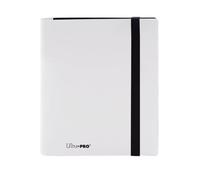 Ultra Pro Carpeta Eclipse Pro de 4 Bolsillos, Color Blanco ártico, Liso, (E-15376)