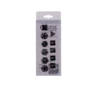 Ultra Pro E-15561 RPG Juego de Dados Negro