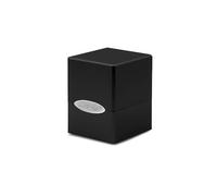 Ultra Pro E-15585 Satin Cube Deck Box-Jet Black (Importación USA)