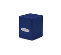 Ultra Pro- Satin Cube Caja para baraja de satén, Color Azul, pacífico (E-15586)