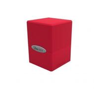 Ultra pro e-15587 caja de cubierta de cubo de satén, color rojo manza