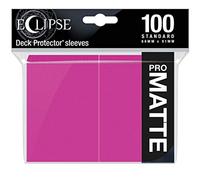 Eclipse Matte Standard Card Sleeves: Hot Pink (100) (Importación USA)