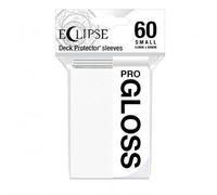 Ultra Pro E-15624 Eclipse Gloss Mangas Pequeñas Paquete de 60 - Blanco Ártico