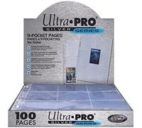 Ultra Pro-E-81442-E Hojas para Album de cartas, Color transparente, 1-pack (UPR81442) - Versión Francesa