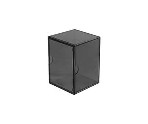 Ultra Pro Eclipse 2-Piece Deck Box: Smoke Grey - For Pokemon game, MTG, Baseball, Basketball, Football card and other Trading Cards or Board Games storage