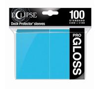 Ultra Pro Eclipse Gloss Mangas estándar (Paquete de 100) -Azul Cielo (E-15603)